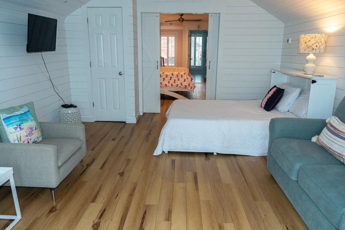 Bedroom two with sitting area