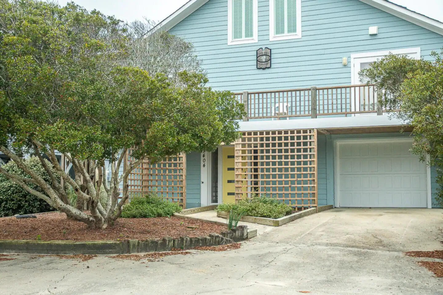 Front of the house from the street