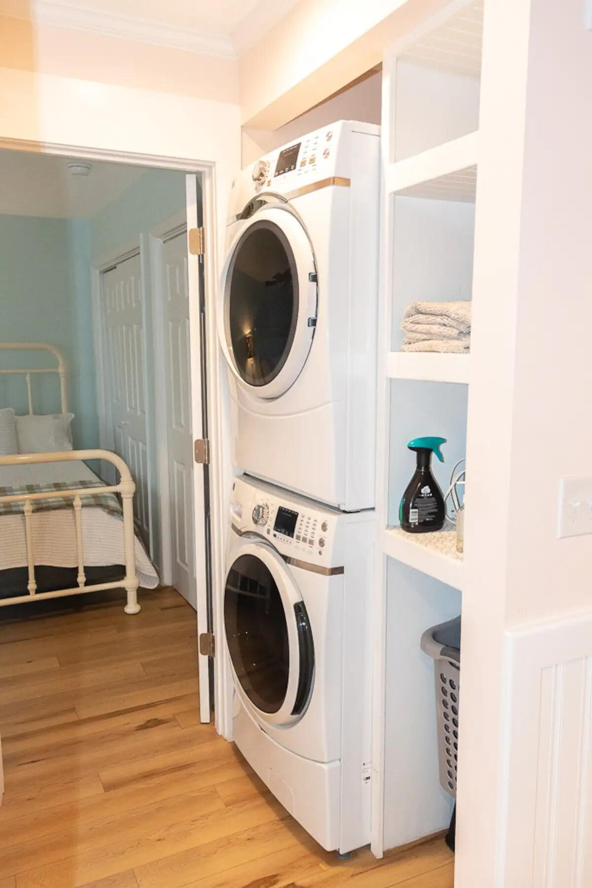 Washer and dryer